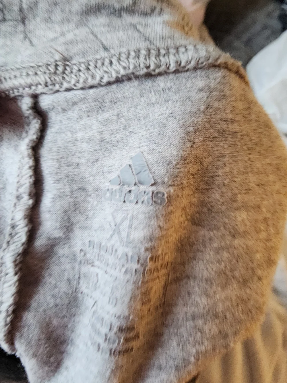 GAP Gray Leggings with Yellow, Pink and Blue Logo Accents